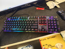 ROG游侠2RX PBT版 机械键盘 有线电竞游戏键盘 RX蓝轴 RGB背光防水防尘键盘104键吃鸡/无畏契约 黑色  实拍图