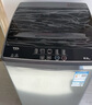 TCL 6.5KG全自动智控家用波轮洗衣机宿舍租房小型机身省空间一键脱水护衣内桶以旧换新国家补贴 灰色 实拍图