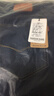 简徒夏季薄款牛仔裤男宽松直筒弹力加肥加大码男士休闲裤子高腰阔腿裤 7011B-蓝色 薄款 44 实拍图