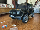 贝瑞佳儿童电动车四轮汽车奔驰大G遥控小孩玩具车可坐人双驱宝宝礼物 实拍图