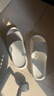 蕉内301H拖鞋男女士浴室洗澡防滑踩屎感情侣家居凉拖鞋抗菌防臭可外穿 【王一博同款厚底版】冷石灰 43-44 实拍图