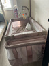 优乐博（ULOP）婴儿床可折叠可移动0-3岁宝宝床多功能婴儿床可升降婴儿拼接床 尿布台婴儿床二合一摇篮摇摇床 一键折叠床豪华款 婴儿用品实用新生儿见面礼物便携折叠婴儿床 实拍图