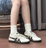 Onitsuka Tiger鬼塚虎男女款复古德训鞋轻便透气运动休闲板鞋TOKUTEN 1183B938 白色/黑色 41.5 实拍图
