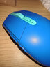 罗技（G）G304 LIGHTSPEED无线鼠标 游戏鼠标 轻质便携 鼠标宏 绝地求生FPS英雄联盟吃鸡 生日礼物 蓝色 实拍图