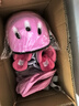 361°儿童轮滑鞋初学者男童女童溜冰鞋闪光轮旱冰鞋尺码可调节 粉色M码 实拍图