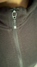 优衣库男装柔滑弹力摇粒绒半拉链套头衫/长袖25秋冬新款481184 09 黑色 L /175/100A 实拍图