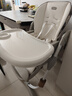 哈卡达宝宝餐椅多功能餐桌婴儿学坐椅儿童家用可坐可躺折叠免安装汉白银 实拍图