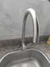 九牧（JOMOO）厨房水龙头洗菜盆水龙头台盆自来水龙头洗碗盆厨卫水槽冷热水龙头 B款-33180【爆款易洁拉丝-亮银】 实拍图
