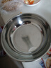 【不锈钢】和面盆厨房烘焙家用火锅盆洗菜打蛋汤锅盆醒面盆料理盆 32cm【热卖款】不锈钢 和面盆 实拍图