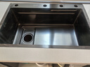 JOMOW厨房水槽洗菜盆大单槽多功能洗碗水槽304不锈钢飞雨瀑布一体下盆 九牧王新技术常规款【Pro5.0】 68*45集渣加厚超耐磨耐刮 实拍图