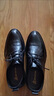稻草人商务休闲鞋男士皮鞋男正装鞋德比鞋英伦百搭 黑色 42  实拍图