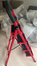 星恺梯子家用折叠梯人字梯多功能登高爬梯扶梯小梯子TZ10四步红 实拍图