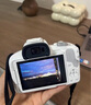佳能（Canon）佳能r50 入门级微单相机 Vlog拍摄 4K高清视频 自拍照相 半画幅无反 学生旅行家用 扫街旅拍套装  实拍图