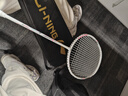 李宁（LI-NING）羽毛球拍雷霆小钢炮超轻白色全碳素进攻型单拍4U已拉线AYPT311-4 实拍图