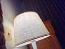 宅品（home taste）美式床头台灯卧室床头灯现代简约感应暖光喂奶可调光触摸北欧礼物 【亮光白】触摸调光调色+带按钮 实拍图