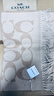 蔻驰（COACH）【品牌直供】男女同款流苏绵羊毛围巾驼色CU807新年礼物 实拍图