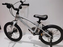 KinderKraftkk儿童自行车超轻4-6-12岁学生单车青少年男女孩礼物山地车16寸银 实拍图