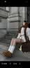 UGG秋季女士时尚舒适保暖厚底一脚蹬懒人毛毛鞋 1158258CHE|栗色 40 实拍图
