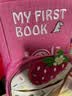 MY FIRST BOOK宝宝布书儿童玩具1-6岁婴儿玩具蒙特梭利周岁宝宝礼物食物粉 实拍图