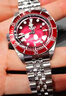 ORIENT东方双狮手表男日本机械表原装进口红水鬼夜光防水潜水表新年礼物 实拍图