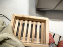 容声电暖器实木烤脚取暖器烤火箱暖脚神器家用烤火炉电火桶火箱电热脚炉湖南火桶电火箱桌下烤火器火炉 复古实木特价款30*26【无甲醛+智能温控】 实拍图