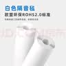 声帝环保阻燃隔音毡高阻尼隔音毯隔音毛毡室内墙体吊顶ktv板装饰材料 2mm厚 白色欧标环保ROHS2.0（一平方） 实拍图