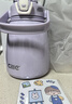 希乐网红大肚杯316内胆女学生户外运动便携保温杯儿童水杯紫色880ml 实拍图