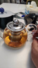 金灶（KAMJOVE）玻璃泡茶壶飘逸杯 茶道杯茶水分离杯 迷你玻璃茶壶过滤内胆茶具 AM-718/250毫升 实拍图