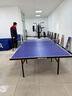 双鱼 乒乓球桌室内家用可折叠乒乓球台（ 京仓速发+网架）耐用JD500 实拍图
