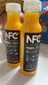 农夫山泉100%纯果汁NFC橙汁300ml*10瓶整箱鲜果冷压榨饮料过年年货礼盒 实拍图