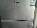 志高电冰箱双门家用节能冰箱出租屋冷藏冷冻环保迷你冰箱办公室公寓租房宿舍低噪电冰箱 S192银色一级能效【万人推荐】 实拍图