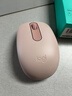 罗技（Logitech）M196 无线蓝牙鼠标 办公鼠标 笔记本商务办公家用 小巧便携 对称手型 玫瑰粉 实拍图