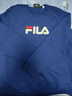 FILA 斐乐官方情侣款套头卫衣25秋冬季新款休闲宽松长袖加绒保暖上衣 【加绒款】正黑色-BK S 165/88A/S 实拍图