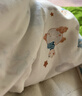 童颜新生婴儿包单纯棉a类产房襁褓裹布包巾四季抱被睡袋用品 2条 实拍图