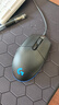 罗技（G）G102第二代游戏鼠标 RGB流光灯效鼠标 轻量化  游戏级8000DPI传感器 黑色 200-8000DPI 实拍图