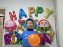 多美忆生日场景布置生日气球装饰儿童桌飘宝宝周岁生日快乐蛋仔派对 实拍图