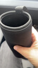 杯套保温杯保护套斜跨通用水杯套防摔隔热防烫玻璃杯袋子提绳简约 黑色中大号（6.5cm*18cm） 无规格 实拍图