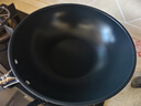 三禾0涂层炒锅无涂层不粘锅304钛不锈钢电磁炉通用炒菜锅30cmLC30S16 实拍图