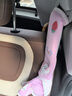 亨凯利汽车儿童安全带限位器防勒脖护肩车载固定器车保险带保护套粉 实拍图