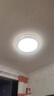 铁艺圆形吸顶灯LED卧室灯房间灯客厅灯现代大气家用餐厅阳台灯具 【星空之光】80cm-三色光-96W 实拍图