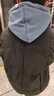 NASA GISS 连帽棉衣男士秋冬棉服男情侣外套加厚保暖青少年棉袄 黑色 S  实拍图