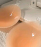 浪莎硅胶胸贴游泳配件隐形文胸女聚拢婚纱泳装胸贴大小胸用浅肤色C杯 实拍图