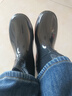 丽都依臣 雨鞋男 低筒劳保防水男士女士水鞋女时尚外穿雨靴防滑防水胶鞋加厚耐磨钓鱼厨房工地洗车专用定制轻便舒适 实拍图