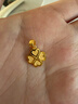 周大福幸福四叶草黄金吊坠(工费120)约2.3g EOF1683新年礼物 实拍图