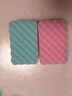 美丽雅 海绵百洁布 多用途吸水洗碗布厨房清洁去污强吸油性清洁抹布 波纹海绵百洁布2片 实拍图
