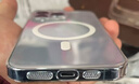 倍思 适用苹果13pro手机壳磁吸 iPhone13pro保护套 magsafe磁吸充电壳超薄防摔手机壳男女款 透明 实拍图