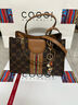 COOGI包包女包轻奢品牌手提托特包女士斜挎包情人节生日礼物送女友老婆 咖啡色 京仓直发 实拍图