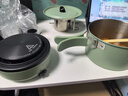 罗娅便携式电煮锅折叠锅出差旅行锅分体式电热锅1-2人多功能锅一人食小型电火锅迷你宿舍锅 1.7L 【316L不锈钢】双锅蒸笼款 实拍图