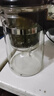 水仙飘逸杯泡茶壶家用泡茶杯茶水分离茶具套装一键过滤玻璃壶办公茶杯 侧压【飘逸壶】500ML 实拍图