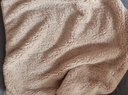 优衣库女装男装长绒摇粒绒拉链茄克/长袖外套夹克冬新款479611 30 浅米色 2XL 实拍图